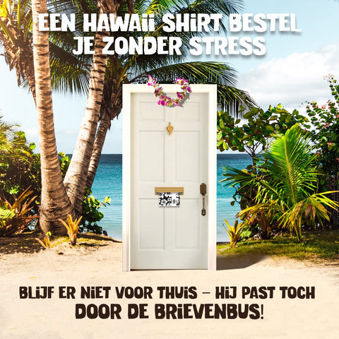 Tropisch Hawaii Blauw