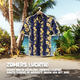 Hawaii shirt Haleiwa Paars, voorkant aan hanger