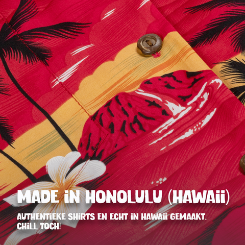 Tropisch Hawaii Rood