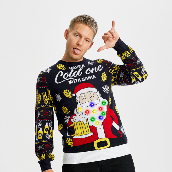 Have a Cold One with Santa met Lichtjes